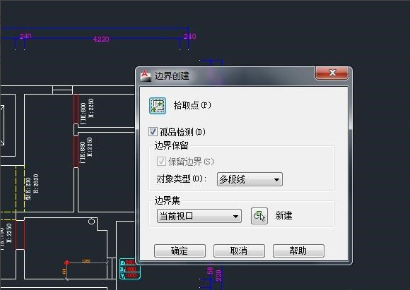 cad里填充功能的使用操作步驟介紹截圖