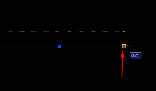 cad延長(zhǎng)直線的簡(jiǎn)單操作截圖