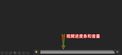 PPT不顯示視頻進度條及音量的處理操作步驟截圖