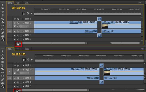 premiere時間線放大縮小的相關(guān)內(nèi)容截圖