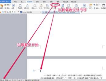 word2013插入分節(jié)符的操作教程截圖