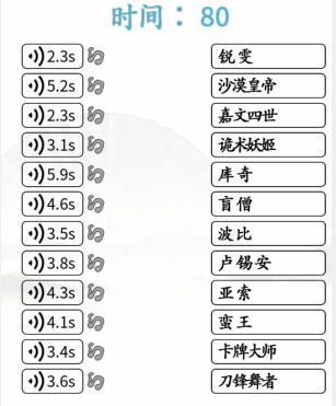 《漢字找茬王》連聯(lián)盟英雄怎么過(guò)