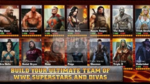 wwe immortals(wwe眾神譜)人物角色技能和操作技巧攻略